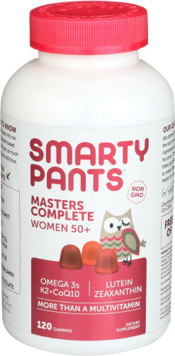 SmartyPants - Vitamins Supplement Gummies for Womens 50 Plus, 120 PC