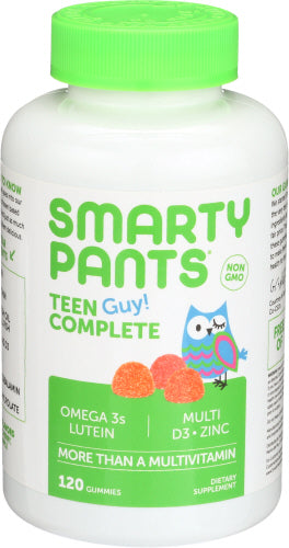 SmartyPants - Teen Guy Complete Multivitamin Gummies, 120 PC