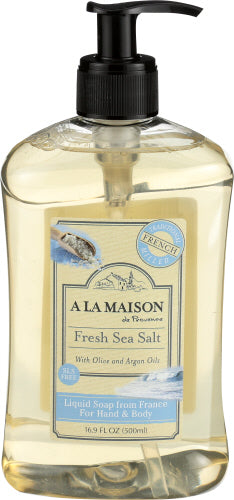 A La Maison - French Liquid Soap Fresh Sea Salt, 16.9 Oz