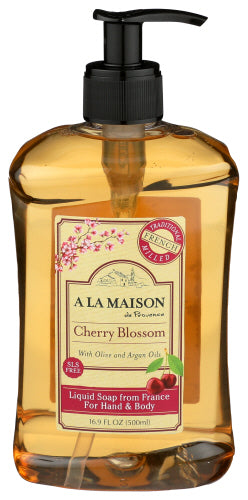 A La Maison - Cherry Blossom Liquid Soap, 16.9 oz