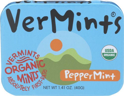 VerMints - All Natural Peppermint Candy, 1.41  Oz | Pack of 6