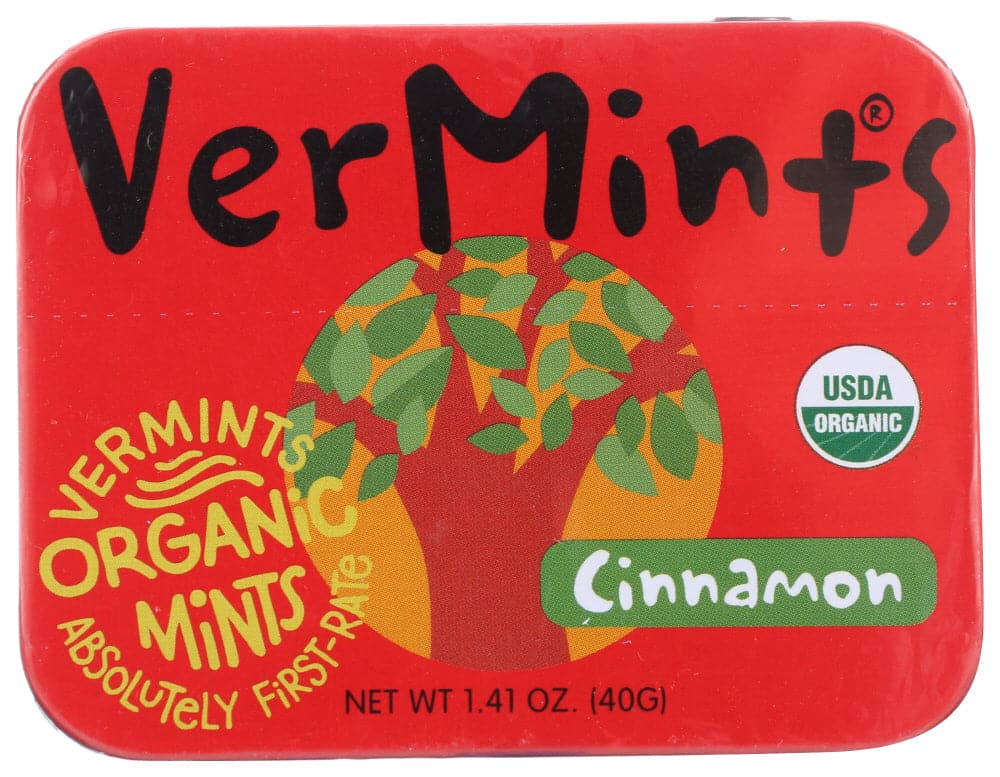 Vermints All Natural Breath Mints Cinnamon, 1.41 oz
 | Pack of 6