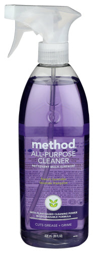 Method Home Care - All-Purpose Natural Surface Cleaner French Lavender, 28 oz | Pack of 8