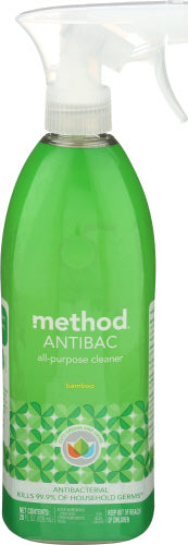 Method Home Care - Antibac All-Purpose Cleaner Bamboo, 28 fl oz | Pack of 8