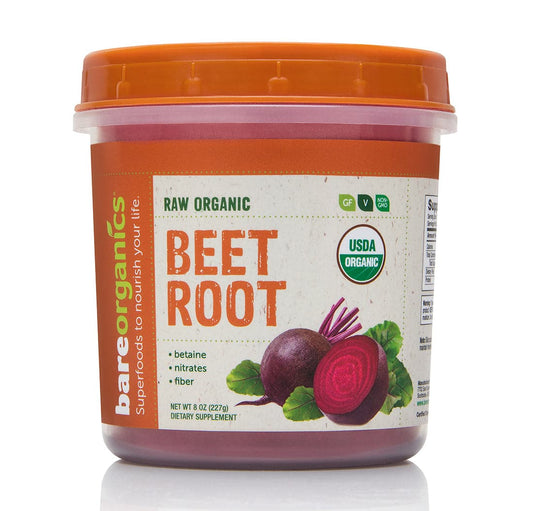 BareOrganic anics Beet Root Powder Organic , 8 oz