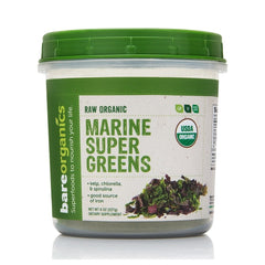 BareOrganic - Marine Super Greens Powder , 8 oz