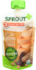 Sprout - Butternut Chickpea Quinoa & Dates - 4oz | Pack of 6