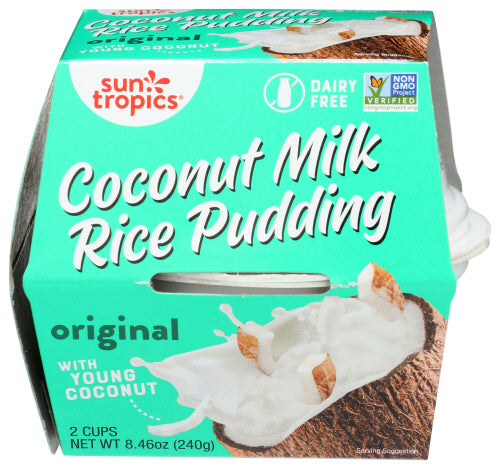 Sun Tropics - Pudding Rice Coconut Milk, 8.46 OZ | Pack of 6