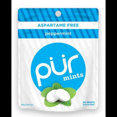 Pur Gum Sugar Free Mint Peppermint, 0.7 oz
 | Pack of 12