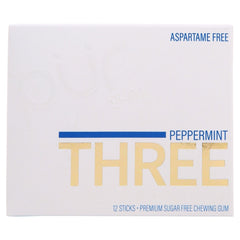 Pur - Gum Peppermint Three, 12 pieces | Pack of 10