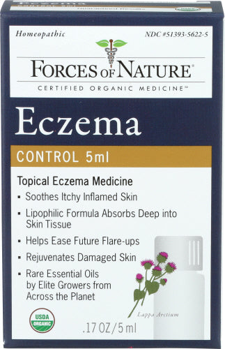 Forces of Nature - Eczema Control, 0.17 Oz