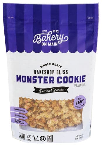 BAKERY ON MAIN: Monster Cookie Granola, 11 oz - Pack of 6