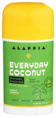 Alaffia - Reishi Deodorant Coconut & Charcoal, 2.65 Oz