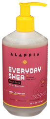 Alaffia - Everyday Shea Hand Soap Liquid Vanilla Passion, 12 Oz