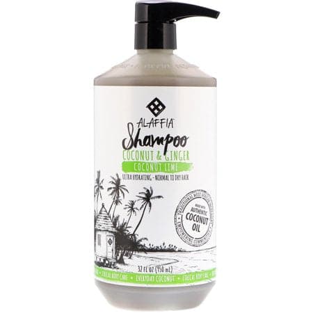 Alaffia - Everyday Coconut Shampoo Dry - Extra Dry Hair Coconut Lime, 32 oz