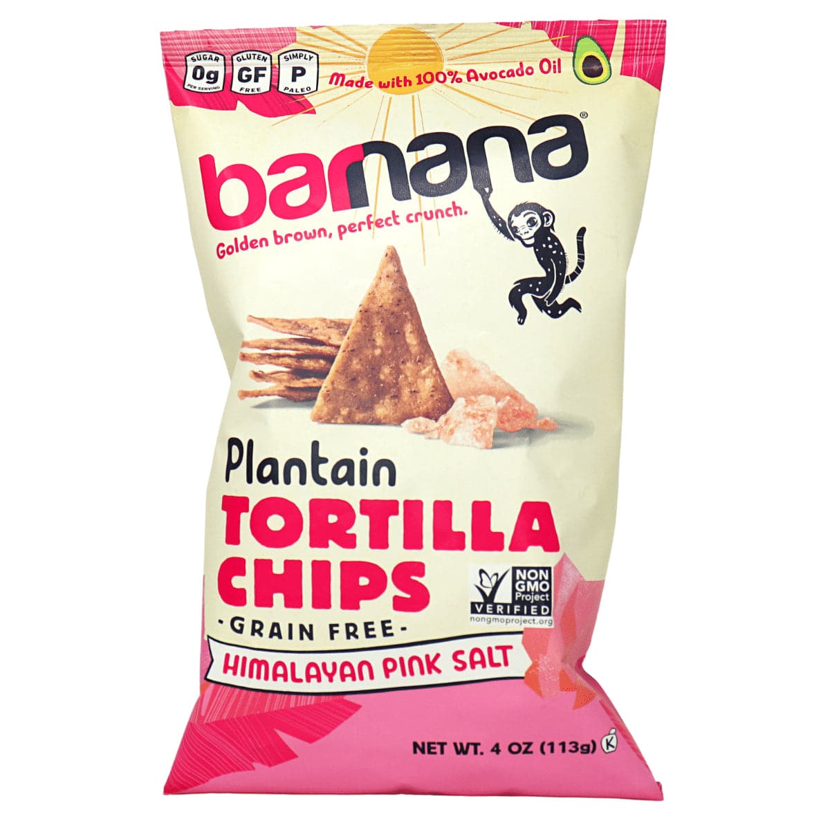 Barnana Tortilla Pnk Sslt Plantan, 4 oz
 | Pack of 6