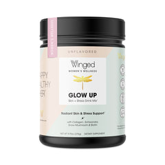 Winged - Glow up Skin & Stress Drink Mix , 9.7 Oz