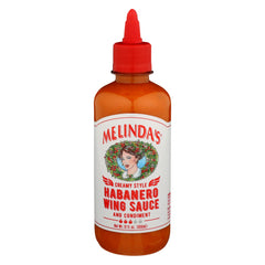 MELINDAS - Creamy Style Habanero Wing Sauce, 12 Oz | Pack of 6