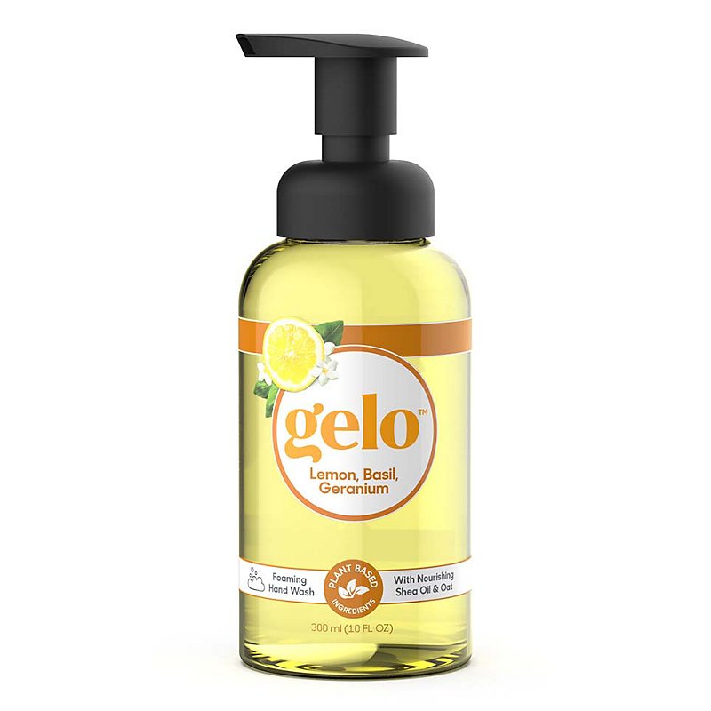 Gelo - Gel Hand Soap Bottle Lemon Basil,10 Fo