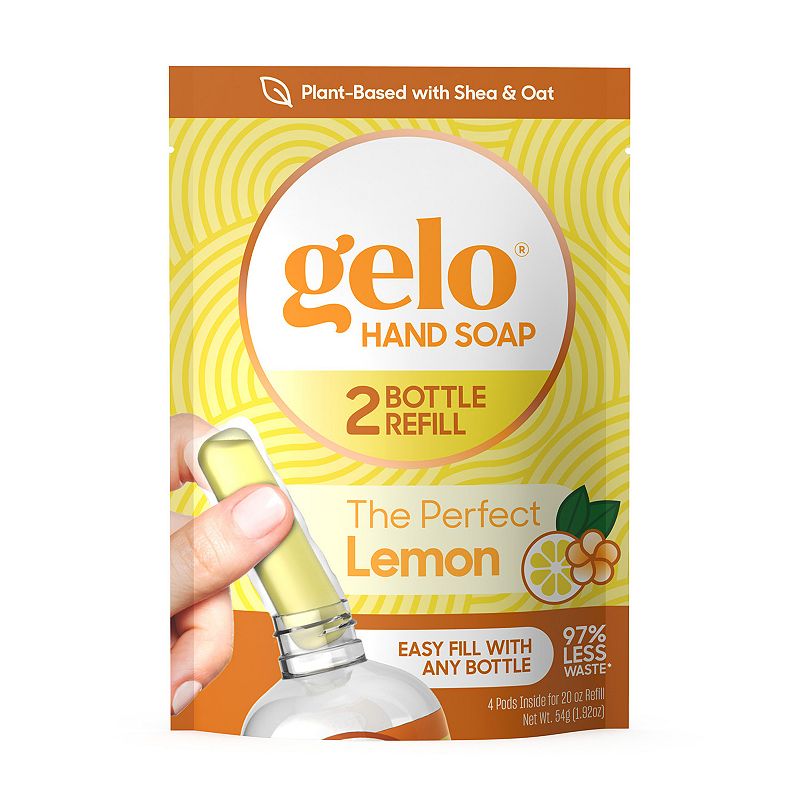 Gelo - Soap Hand Pod Lemon Basil , 20 Oz