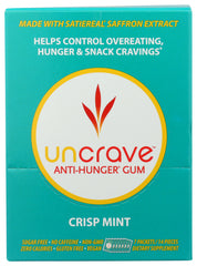 Uncrave - Gum Anti Hunger Mint 7Pk, 14 pieces.