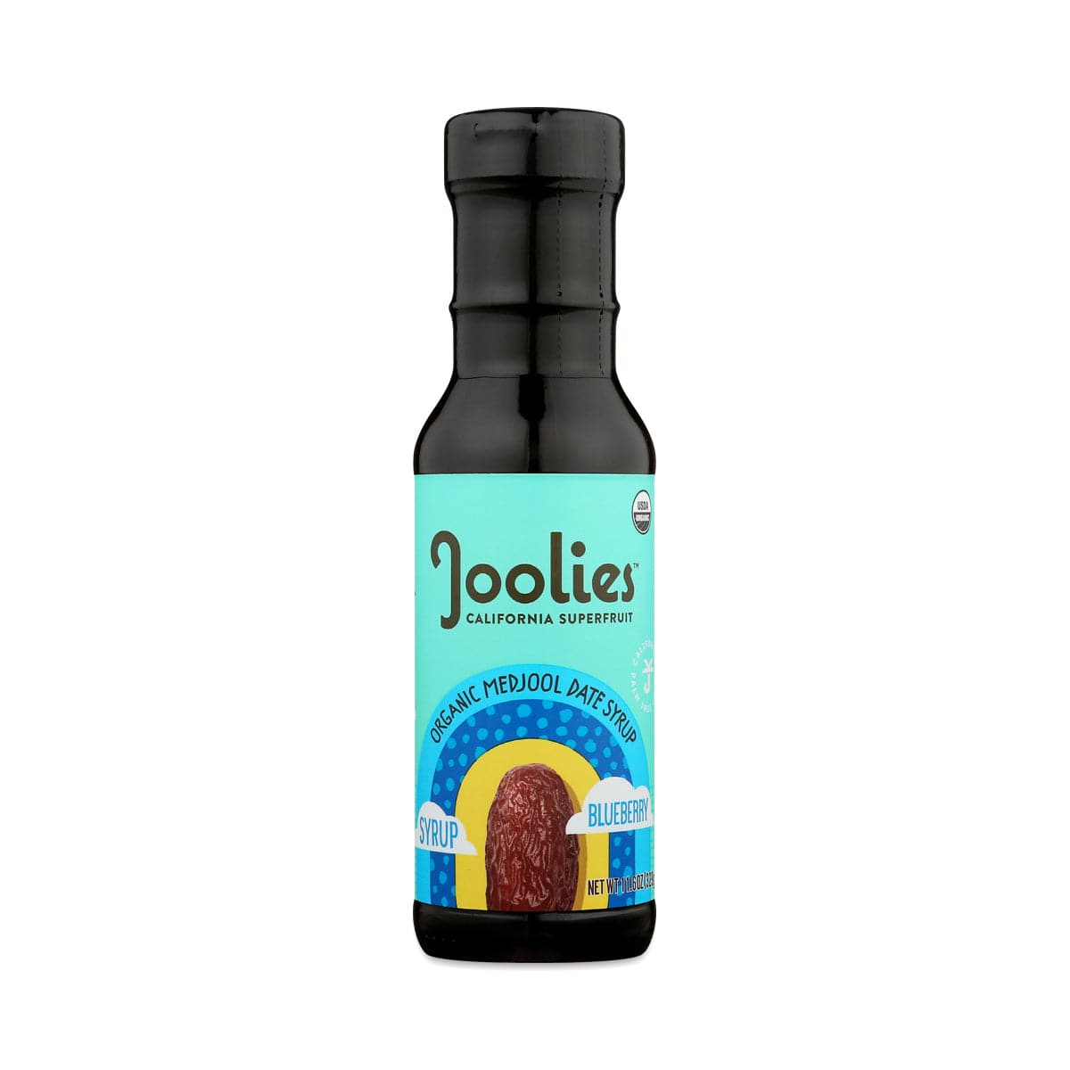 Joolies - Organic Date Syrup Blueberry, 11.6 oz | Pack of 12