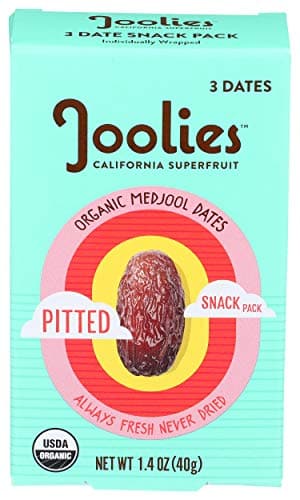 Joolies - Dried Fruit Dates Medjool Organic, 1.4 oz | Pack of 12