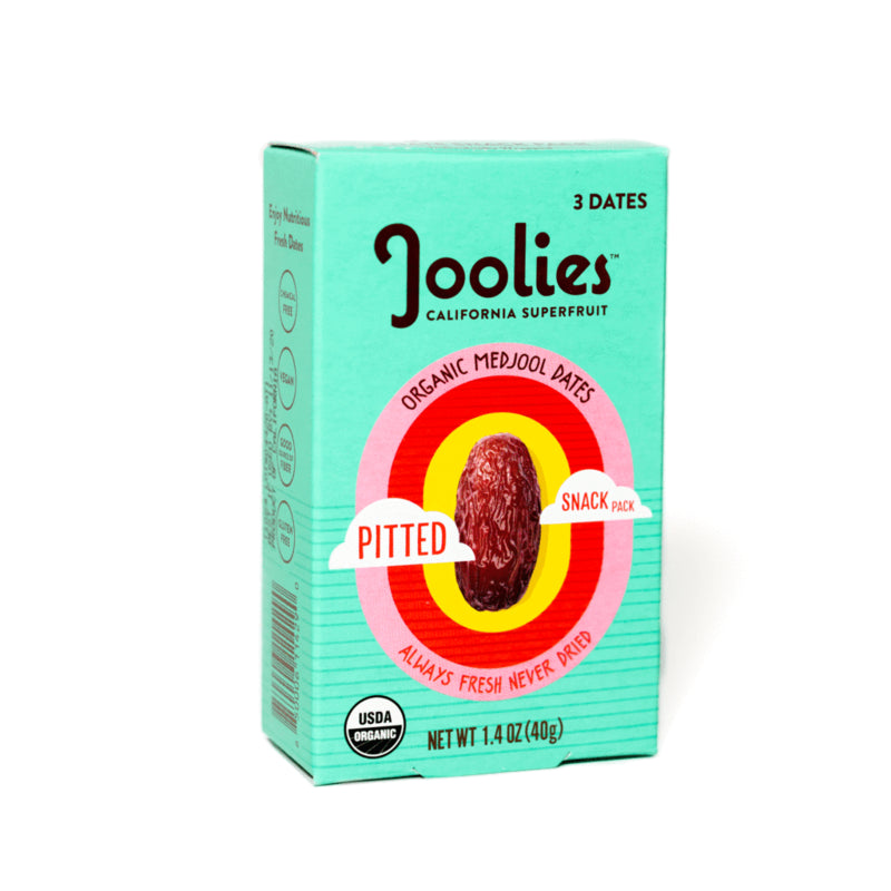 Joolies - Organic anic Medjool Dates Pitted, 7 oz | Pack of 12