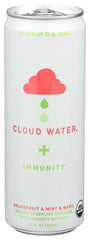 Cloud Water Immunity Grapefruit, Mint & Basil, 12 Oz | Pack of 12