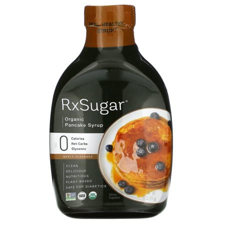 RXSugar - Organic Keto Pancake Syrup, 16 fl oz | Pack of 6