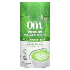 Om Mushroom Superfood - Matcha Latte, 8.47 Oz