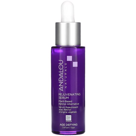 Andalou Naturals -Rejuvenating Serum Plant-Based Retinol Alternative Age Defying, 1 Fl Oz