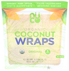 NUCO - Wrap Coconut Organic, 2.47 Oz - Pack of 12