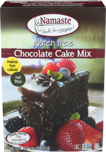 Namaste Foods - Gluten Free Chocolate Cake Mix, 26  Oz