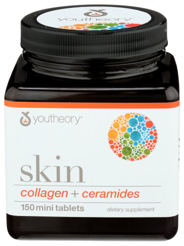 Youtheory - Collagen + Ceramides Skin (Min Tablets), 150 Tablets