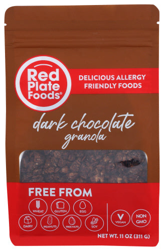 Red Plate Foods - Dark Chocolate Granola, 11oz | Pack of 6