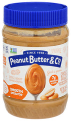 Peanut Butter & Co - Peanut Butter Spread - Smooth Operator, 16 oz | Pack of 6