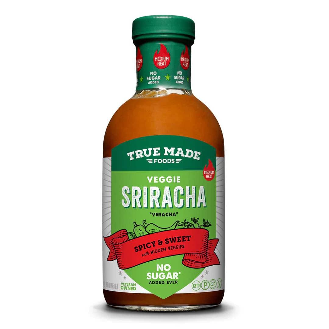 True Made Foods Vegetable Sriracha Veracha 18 Fl Oz
 | Pack of 6