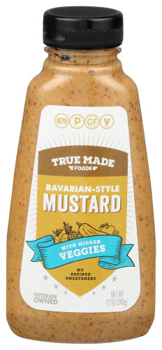 True Made Foods - Mustard Bavarian Style Hidden Veggies, 12 Oz | Pack of 6