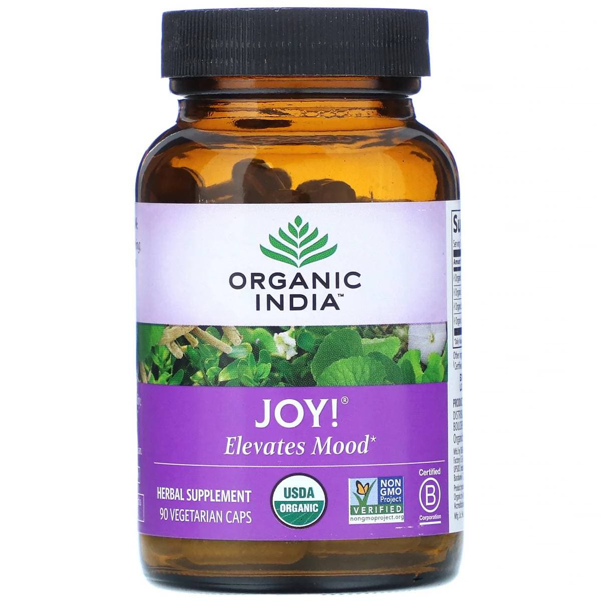 Organic India, Joy, 90ct