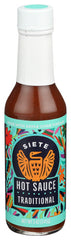 Siete - Sauce Hot Traditional, 5 Oz | Pack of 6