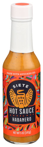 Siete - Sauce Hot Habanero, 5 Oz | Pack of 6