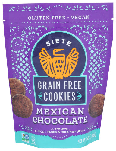 Siete -  Mexican Chocolate Cookies, 4.5oz | Pack of 10