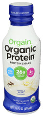 Orgain - Shake Roasted Vanilla 26G, 14 oz | Pack of 12