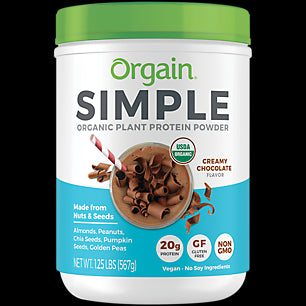 Orgain - Protein Simple Powder Creamy Chocolate, 1.25 Lbs