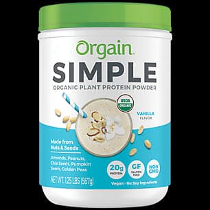 Orgain - Organic Protein Simple Powder Vanilla, 1.25 LB.