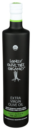 The Lonely Olive Tree - Olive Oil Extra Virgin Organic 750 Ml | Pack of 6