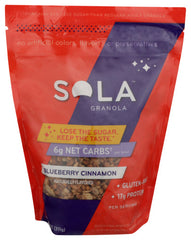 SOLA - Blueberry Cinnamon Granola, 11 OZ | Pack of 6