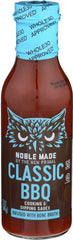 The New Primal - Noble Made Classic BBQ Sauce , 12 Oz | Pack of 6