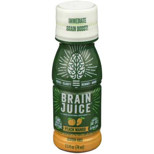 Brain Juice - Original Liquid Supplement Shot 2.5 Oz | Pack of 12